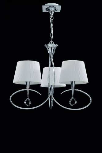 подвесная люстра mantra mara chrome - white 1640 в Иваново