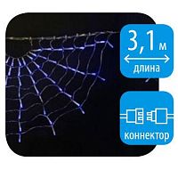 занавес светодиодный «радуга-1» 310см синий (ul-00001409) uld-e3104-288/dtk blue ip20 rainbow-1 в Иваново