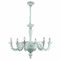 подвесная люстра ideal lux ca rezzonico sp6 bianco в Иваново