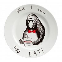 тарелка what i leave - you eat в Иваново