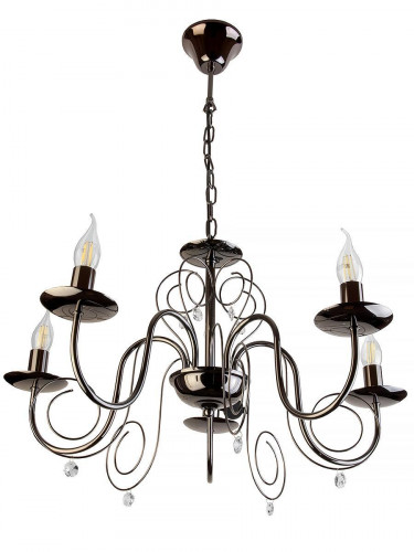 подвесная люстра toplight sylvia tl6040d-05bc в Иваново