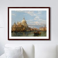 картина: santa maria della salute, venice, 1855г. в Иваново