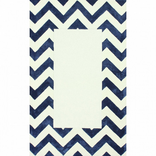 ковер zig zag синий с квадратом 160х230 в Иваново