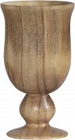 ваза кубок деревянная 13х22,5 см goblet в Иваново