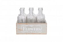 набор стеклянных бутылок flowers в Иваново