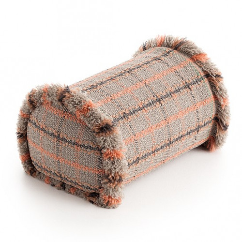 подушка большая-рол tartan terracotta от gan в Иваново