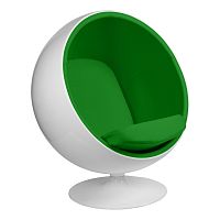 кресло eero aarnio style ball chair зеленое в Иваново