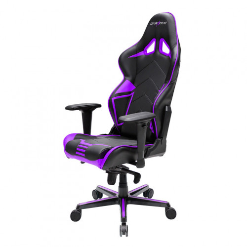 кресло геймерское dxracer racing черно-фиолетовое в Иваново