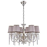 подвесная люстра crystal lux alegria sp6 silver-brown в Иваново