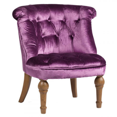 кресло sophie tufted slipper chair сиреневое в Иваново