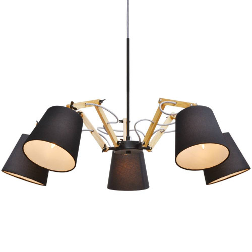 подвесная люстра arte lamp pinoccio a5700lm-5bk в Иваново