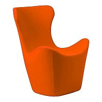 кресло papilio lounge chair оранжевое в Иваново