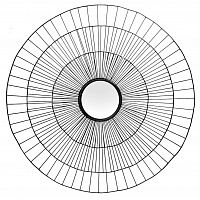 зеркало-солнце черное диаметр 102 см в Иваново