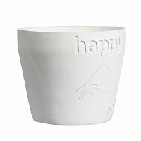 цветочный горшок happy белый в Иваново