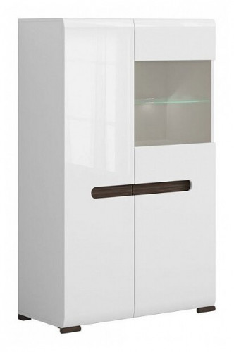 шкаф-витрина для посуды black red white ацтека reg1w1d/14/9 в Иваново
