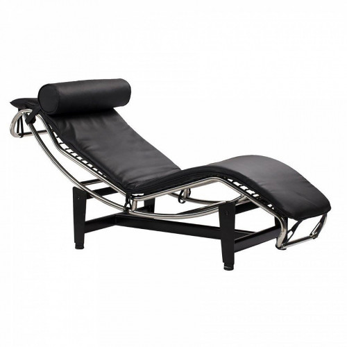 шезлонг chaise longue lc4 черный в Иваново