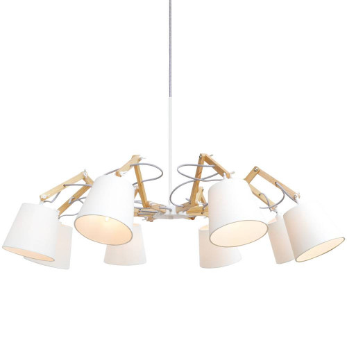 подвесная люстра arte lamp pinoccio a5700lm-8wh в Иваново