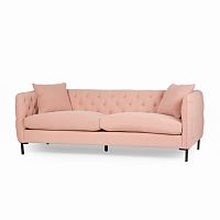 диван masen sofa прямой розовый в Иваново