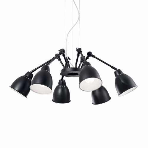 подвесная люстра ideal lux newton sp6 nero в Иваново