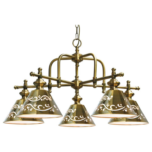 подвесная люстра arte lamp kensington a1511lm-5pb в Иваново