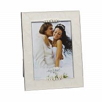 фоторамка из белого акрила с жемчугом 17,6х1,5х22,6 в Иваново