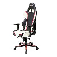 кресло геймерское dxracer racing черно-бело-красное в Иваново