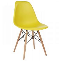 стул деревянный eames pc-015 yellow в Иваново