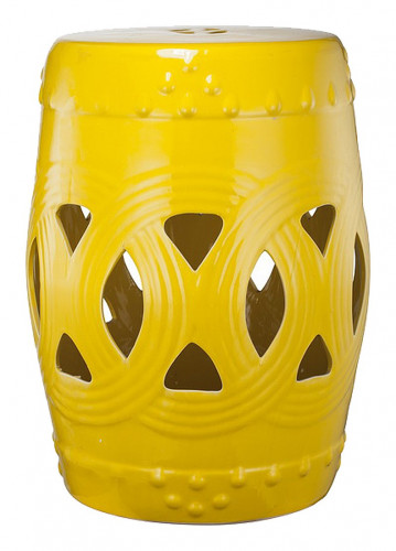 керамический столик-табурет fence stool yellow в Иваново