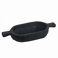 плошка, две ручки чёрный в Иваново