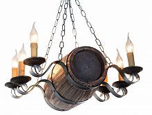 люстра бочонок коричневая в Иваново