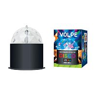 светодиодный светильник-проектор (09840) volpe disco uli-q302 03w/rgb black в Иваново