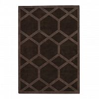 ковер ashton cocoa coffe 150x220 коричневый в Иваново