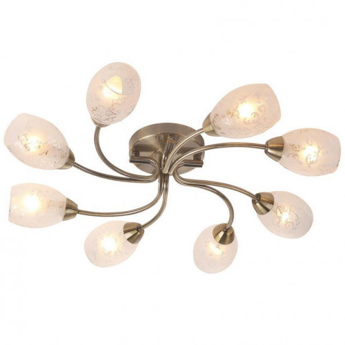 потолочная люстра idlamp carmina 201/8pf-oldbronze в Иваново