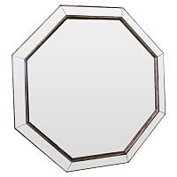 зеркало серебряное венецианское восьмиугольное большое octagon в Иваново
