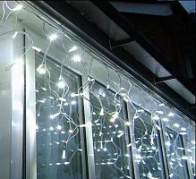 бахрома светодиодная уличная 300см белая (ul-00001365) uld-b3010-200/twk warmwhite ip67 в Иваново