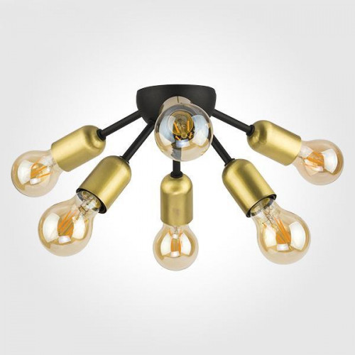 потолочная люстра tk lighting 1467 estrella black в Иваново