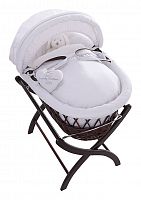 колыбель-переноска premium moses basket темная, белое белье в Иваново