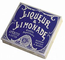 салфетки ликер и лимонад шт.(бумага,хсм) comptoir de famille в Иваново