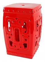 керамический столик-табурет oriental stool red в Иваново