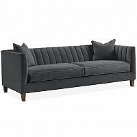 диван penelope sofa прямой серый в Иваново