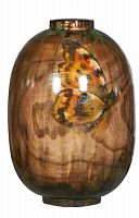 ваза настольная fresco brown butterfly в Иваново