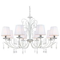 подвесная люстра arte lamp romana snow a1743lm-8wh в Иваново