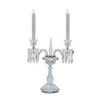 канделябр хрустальный на 2 свечи baccarat 2 от delight collection, 60 см в Иваново