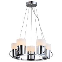 подвесная люстра arte lamp brooklyn a9484sp-5cc хром в Иваново