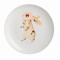 тарелка сумасшедший кролик с часами в Иваново