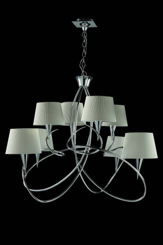 подвесная люстра mantra mara chrome - white 1654 в Иваново