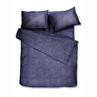 комплект постельного белья decoflux сатин 1.5 спальный indigo dots в Иваново