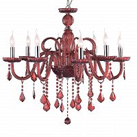 подвесная люстра ideal lux giudecca sp8 rosso в Иваново