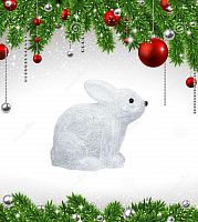 фигурка светодиодная «кролик» 24x27см (09561) uld-m2724-032/sta в Иваново