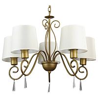 подвесная люстра arte lamp carolina a9239lm-5br в Иваново